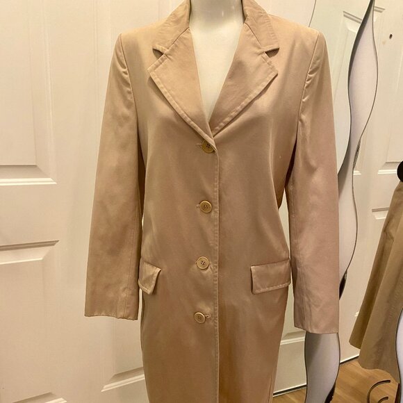 Searle single-breasted chic Trench Coat from Barney's NY - Picture 2 of 8